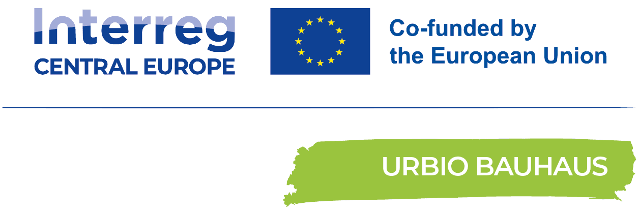 URBIO BAUHAUS, Interreg CENTRAL EUROPE, co-funded by the European Union